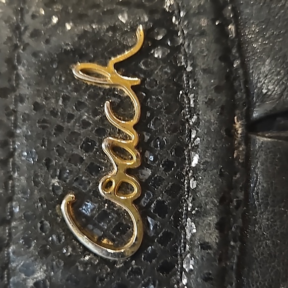 Coach Ashley Black Leather Shoulder Bag - Picture 4 of 13